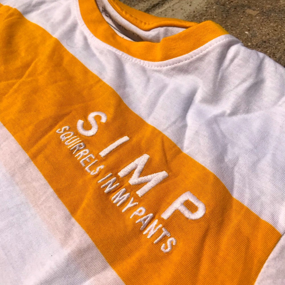 PewDiePie Embroidered S.I.M.P. T-Shirt - L/G